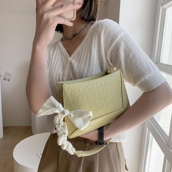 

style ladies shoulder bag 2021 multifunctional fashion trend messenger pu leather green cross body