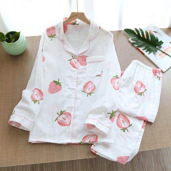 

women's sleepwear 100% cotton sleepwear women autumn winter pajamas set long sleeve trousers sweet ladies pijama suit pyjama femme, Black;red