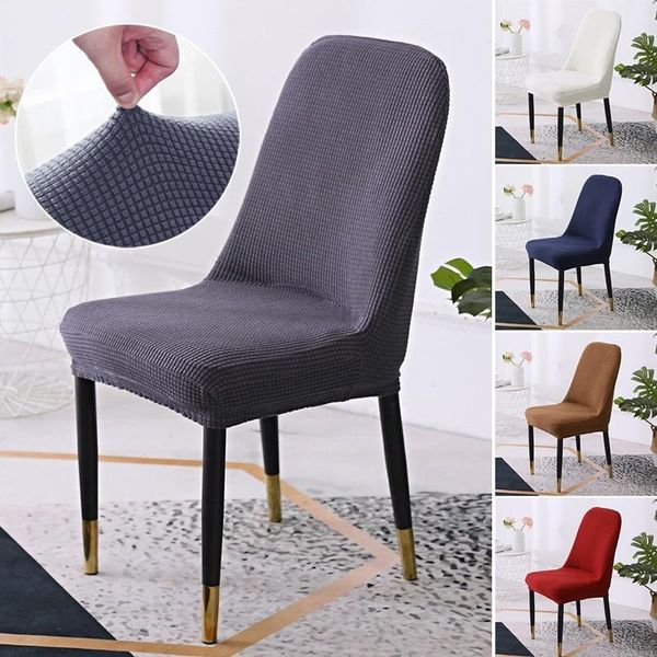 

chair covers oval lounge seat cover case jacquard lattice stretch slipcover home textiles dining
