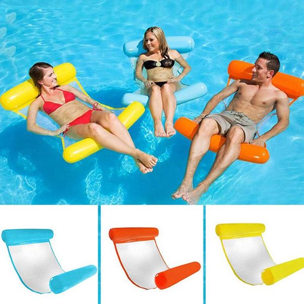 

pool & accessories floating water hammock float lounger inflatable bed net cover