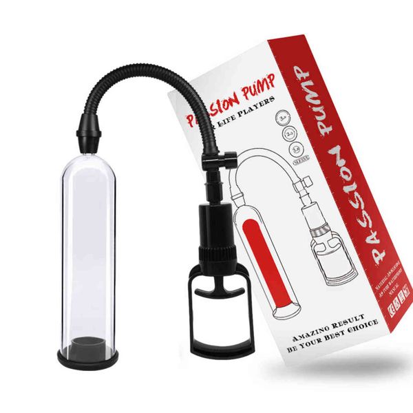 NXY Pump Toys New Sex for Men Ingrandimento dell'estensore del pene Piccolo masturbatore Ingranditori del pene maschile Trainer Prodotti per adulti 1125