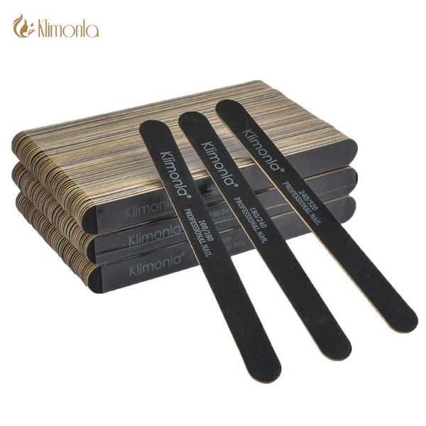 

nail files 50 x wood artificial nails tips file 100/180/240/320 disposable cuticle remover art styling tools