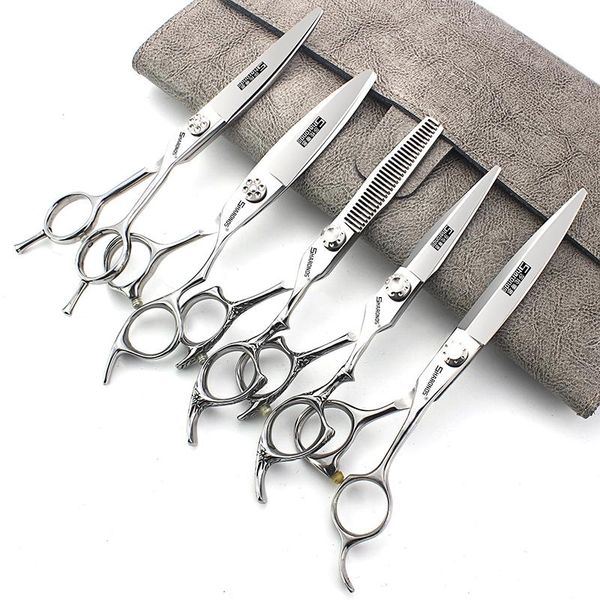 

hair scissors 6/7 inch cut scissor set barber stainless steel salon stylist for custom logo