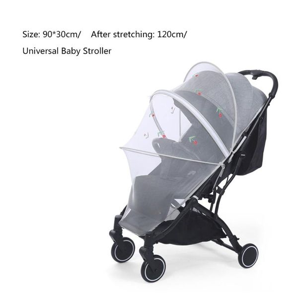 

stroller parts & accessories 808e universal safe children crib net baby pushchair anti-bug netting infant protection mesh