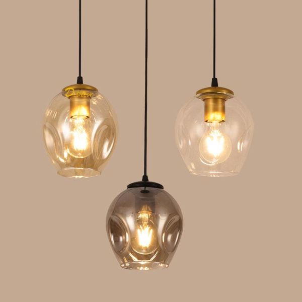 

pendant lamps nordic led glass lamp modern lights lighting indoor living room dining bedrom home decor hanging