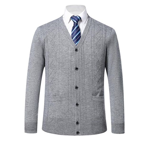 

men's sweaters 6% wool fashion brand sweater men cardigan v neck slim fit jumpers knitwear jacquard winter korean style casual clothes, White;black