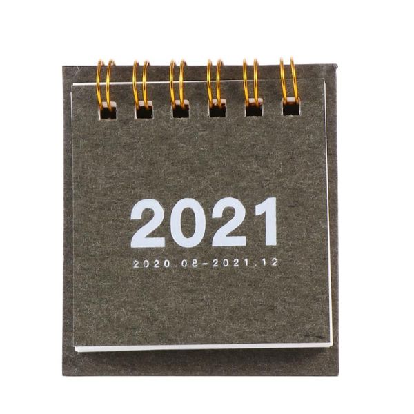 

pc 2021 mini deskcalendar office convenient home notepads, Purple;pink