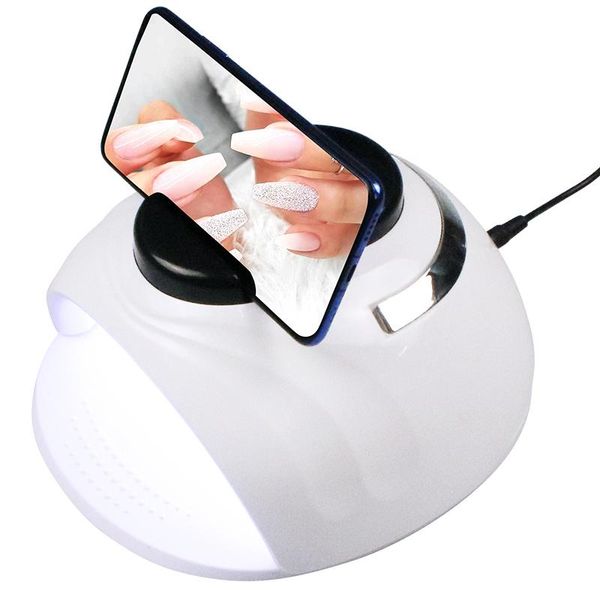 

nail dryers m5 plus uv led lamp dryer for all gels 42 leds polish light timer 10/30/60s lcd display