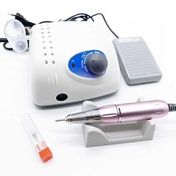 

strong 210 nail drill 65w 35000 machine cutters for manicure electric milling polish file1