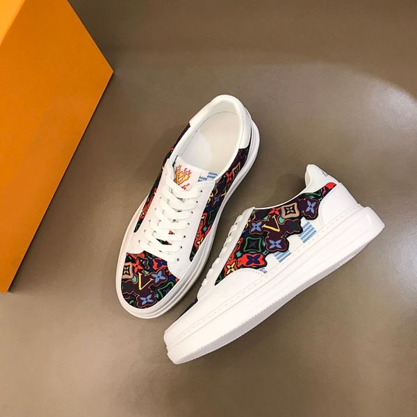 

personality and fashion famous sneakers lace-up shoes with genuine leather casual rr, Red;white