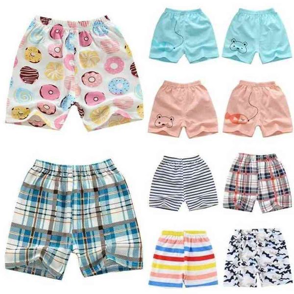 

floral shorts for boy girl kids summer beach bottoms cartoon style 210723, Black