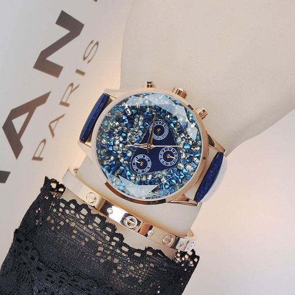 

wristwatches luxury elegant women wrist watches leather watchband diamond female quartz clock ladies wristwatch quality, Slivery;brown