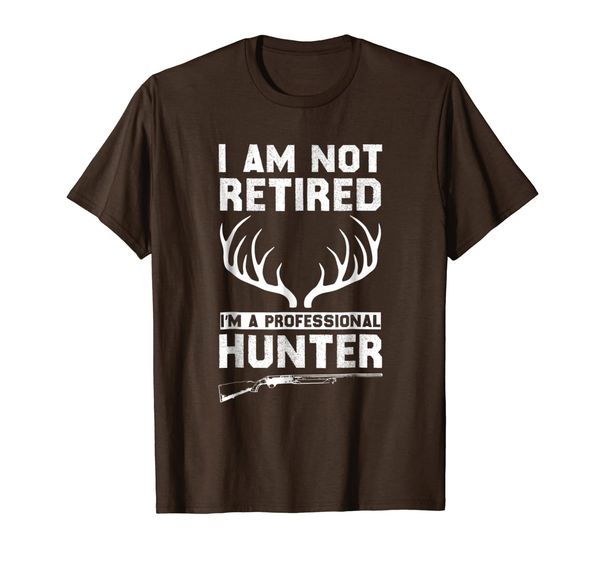 

Funny Deer Hunting Tshirt! Retired Hunter Gifts T Shirt, Mainly pictures