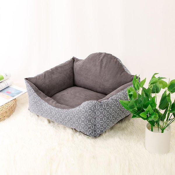 

kennels & pens soft warm dog bed for small medium large dogs cotton breathable cat house kennel puppy sleeping cushion pet supplies