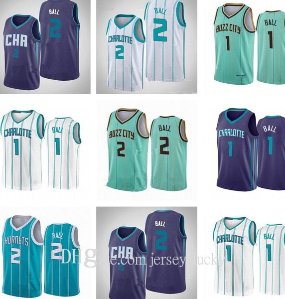 

2020 2021 draft pick 2 lamelo ball jersey mint green blue white new city basketball edition man good quality share to be partner size s-2xl, Black;red