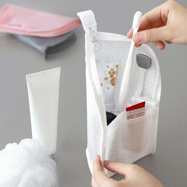 

storage bags travel portable cosmetic brush, toothbrush, toothpaste bag box