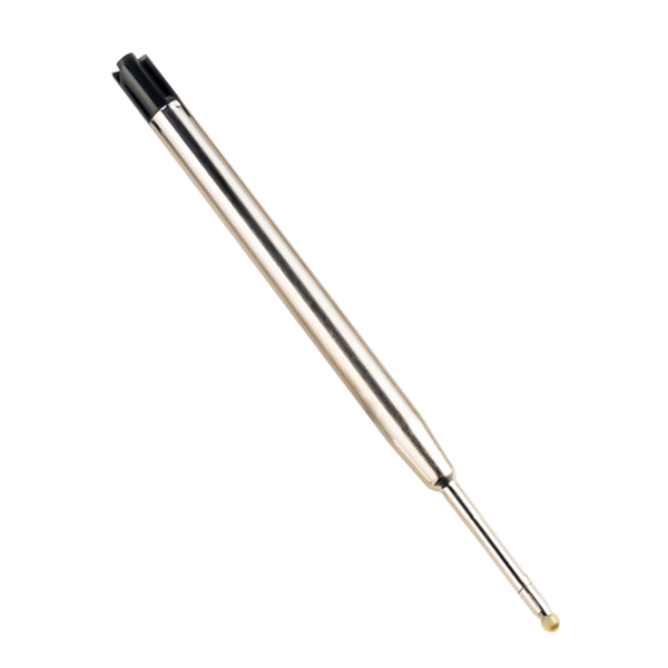 

metal replaceable office school ballpen pen refill refills, Black;red
