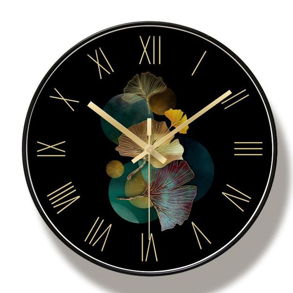 

classic clock simple black wall watch modern creative quartz clocks