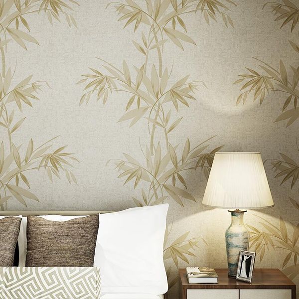 

wallpapers antique wallpaper chinese bedroom background wall paper non-woven bamboo leaves for living room