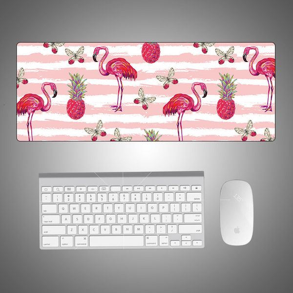 

mouse pad creative flamingo desk personality super large cartoon office
