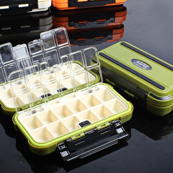 

grids fishing accessories box tackle 4color lure compartments line hook storage