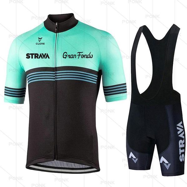 

racing sets 2021 summer strava cycling jersey mens clothing short sleeve quick-dry mtb bike suit ropa ciclismo estivo, Black;blue