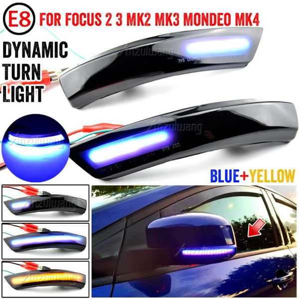 

emergency lights for focus 2 3 3.5 mondeo 4 eu dynamic turn signal light side mirror indicator sequential blinker lamp