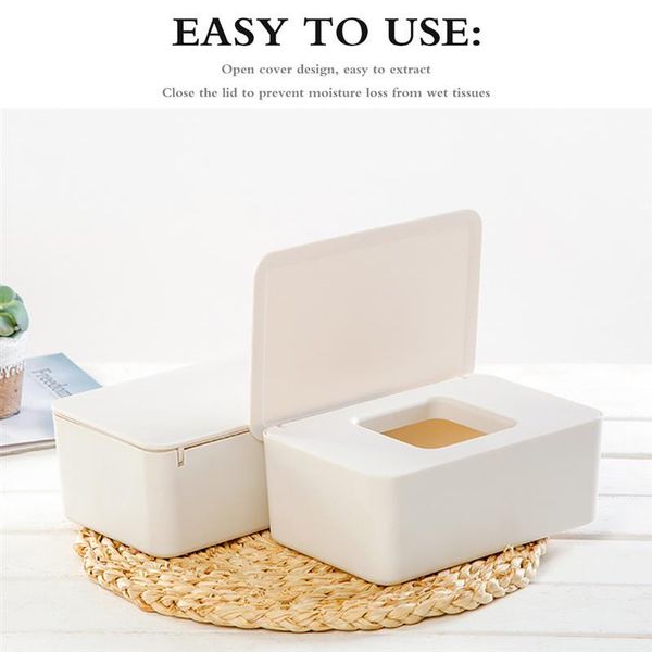 

tissue boxes & napkins nordic style plastic box paper towel case holder multifunctional home table decor organizer household supplies