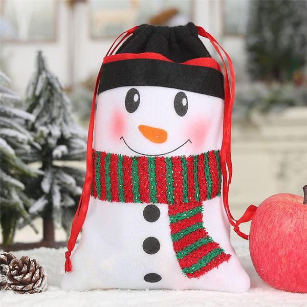 

gift wrap non-woven cartoon tote bag christmas sock children small