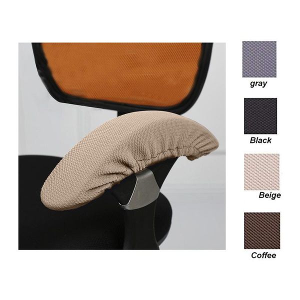 

2pcs chair armrest pads for home or office chairs elbow relief polyester gloves slip proof sleeve pack cover covers