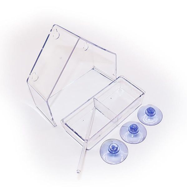 

bird cages practical and cool cross-border window adsorption feeder transparent acrylic nest outdoor hanging cage