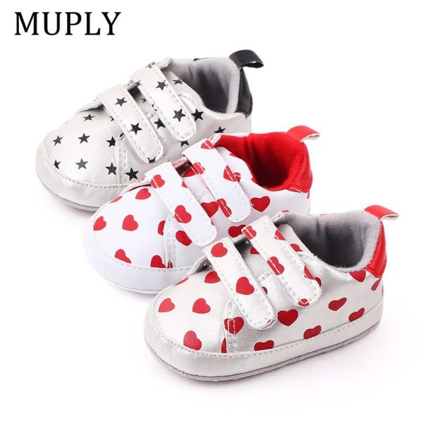 

first walkers print star heart baby shoes for toddlers boys girls muply bebes sneaker born spring soft sole anti-slip
