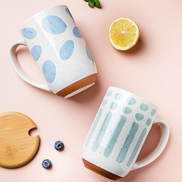 

mugs creative ceramic coffee mug japanese nordic large capacity modern simple cup personalised espresso couple gift da60