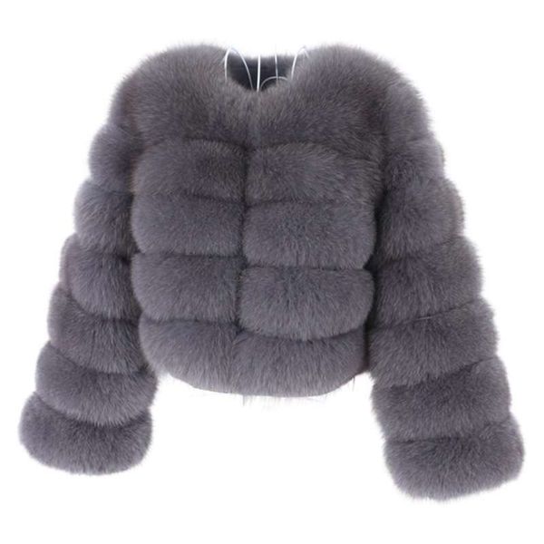 Женская зимняя куртка Real Fur Paild сплошной цвет с длинным рукавом одежда многоцветный съемный жилет натуральный 210928