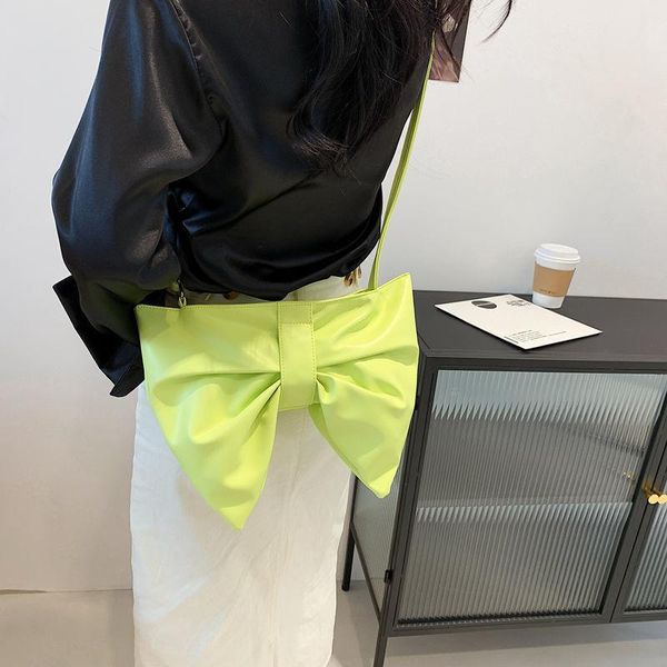 

evening bags pu leather women purse handbags small tote ladies bowknot shoulder messenger bag summer candy color girls large crossbody