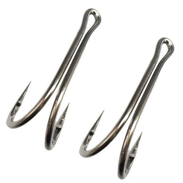 

fishing hooks double sea duple hook 28#-20# stainless steel frog accessories for tuna anzol pesca