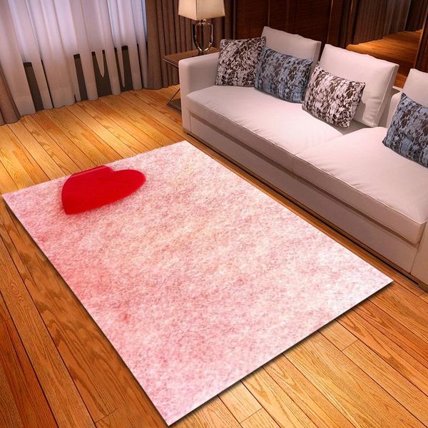 

carpets real heart carpet valentine's day living room bedroom rug pink foyer kitchen floor mat parlor hallway soft customized lover