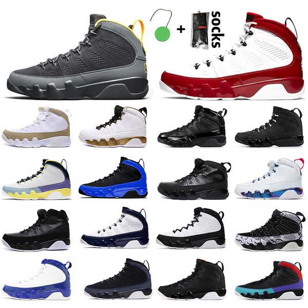 

men womens jumpman 9 basketball shoes 9s sneakers trainers university blue symbol gold change the world gym red space black orange