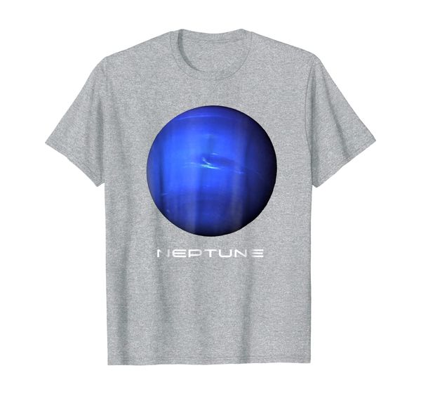 

neptune t-shirt perfect gift for astronomy or space lovers, White;black