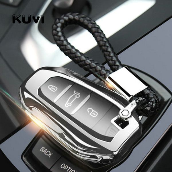 

new tpu car key case cover keyless fob shell skin for 2018 2019 208 308 508 for c4 picasso ds3 ds4 ds5 ds6