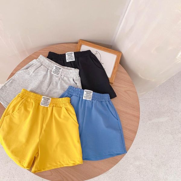 

summer arrival girls fashion candy color shorts kids korean design short, Black