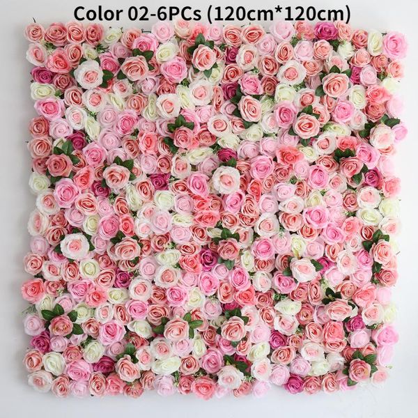 

decorative flowers & wreaths artificial flower wall restaurant coffee shop decoration pink panel wedding backgroud decor