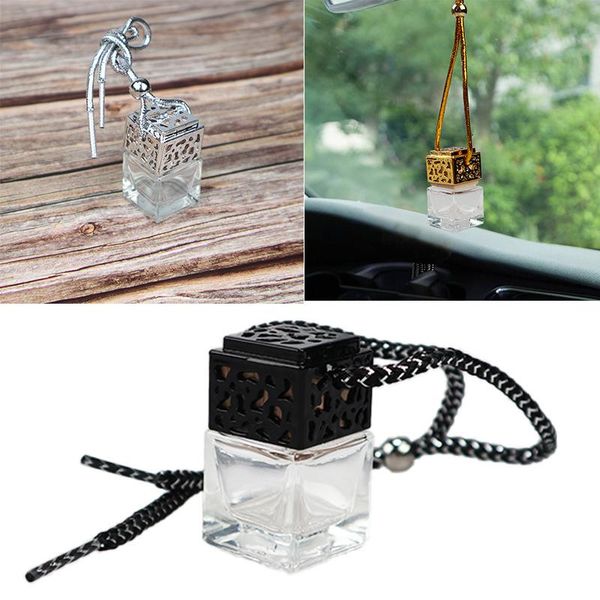 

car air freshener perfume empty bottle for essential diffuser auto ornament car-styling pendant interior accessories