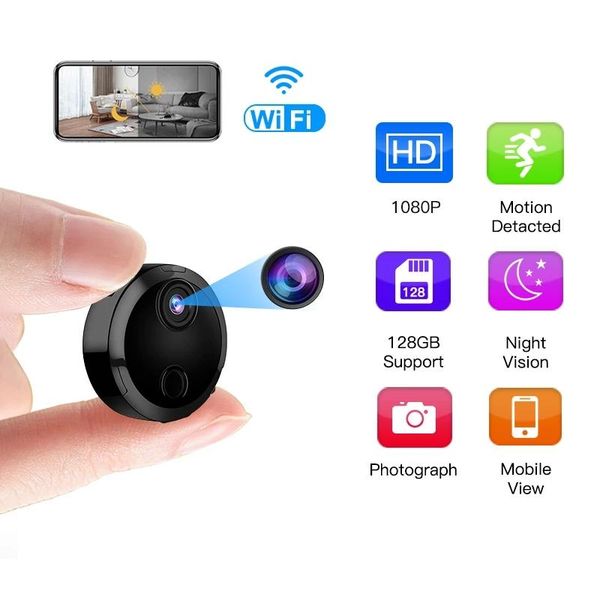 

mini cameras wifi camera video surveillance 1080p night vision motion detection wireless cam security remote indoor smart home