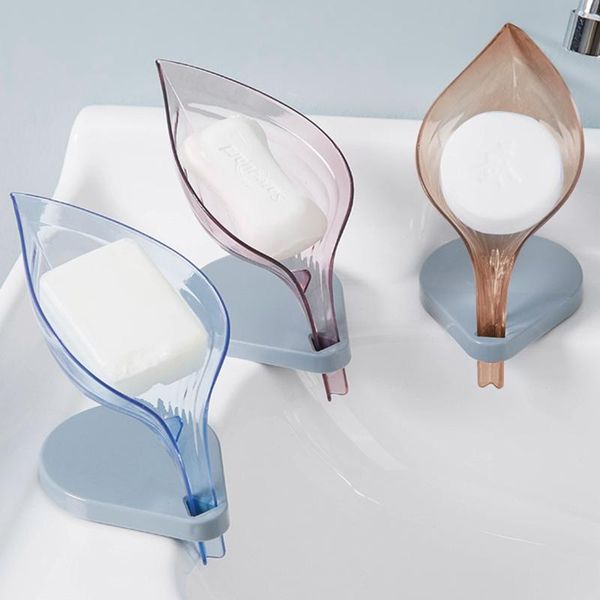 

soap dishes leaf shape box rack bathroom holder dish storage plate tray case gadgets kitchen supplie