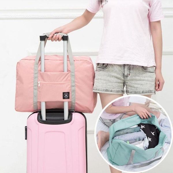 

duffel bags 2021 foldable travel bag large capacity luggage women waterproof handbags men