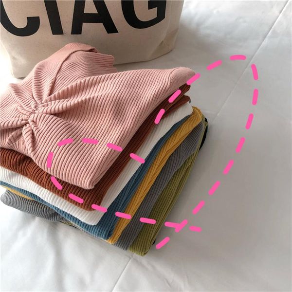 

women's sweaters v-neck knitted sweater autumn and winter soft korean pure color casual slim long sleeve basic 2021, White;black