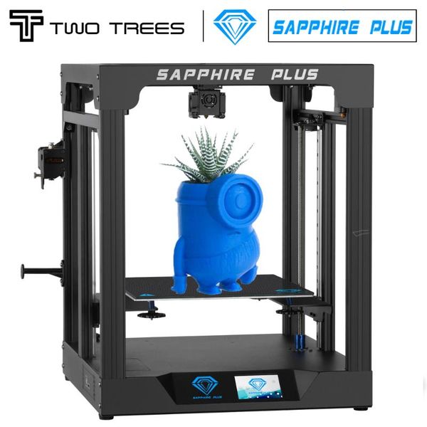 

twotrees 3d printer sapphire plus pro core xy bmg extruder diy kits 3.5 inch touch screen big size tft guide printers