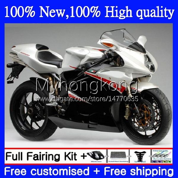 OEM Pearl White Hot Body für MV Agusta F4 1000 R 750 CC S 1000CC R312 750S 05 06 Karosserie 6No.34 312 1078 S 05-06 Verkleidungsset MA MV F4 312R 750R 1000R 2005 2006