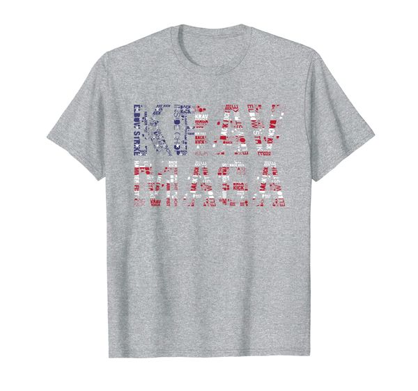 

krav maga shirt patriotic proud usa martial arts gift, White;black